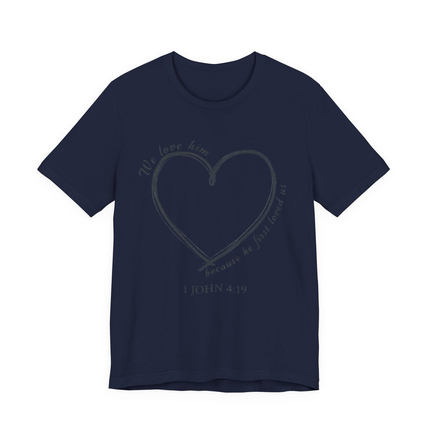 Heart T-shirt with scripture, Valentines Day or any Day