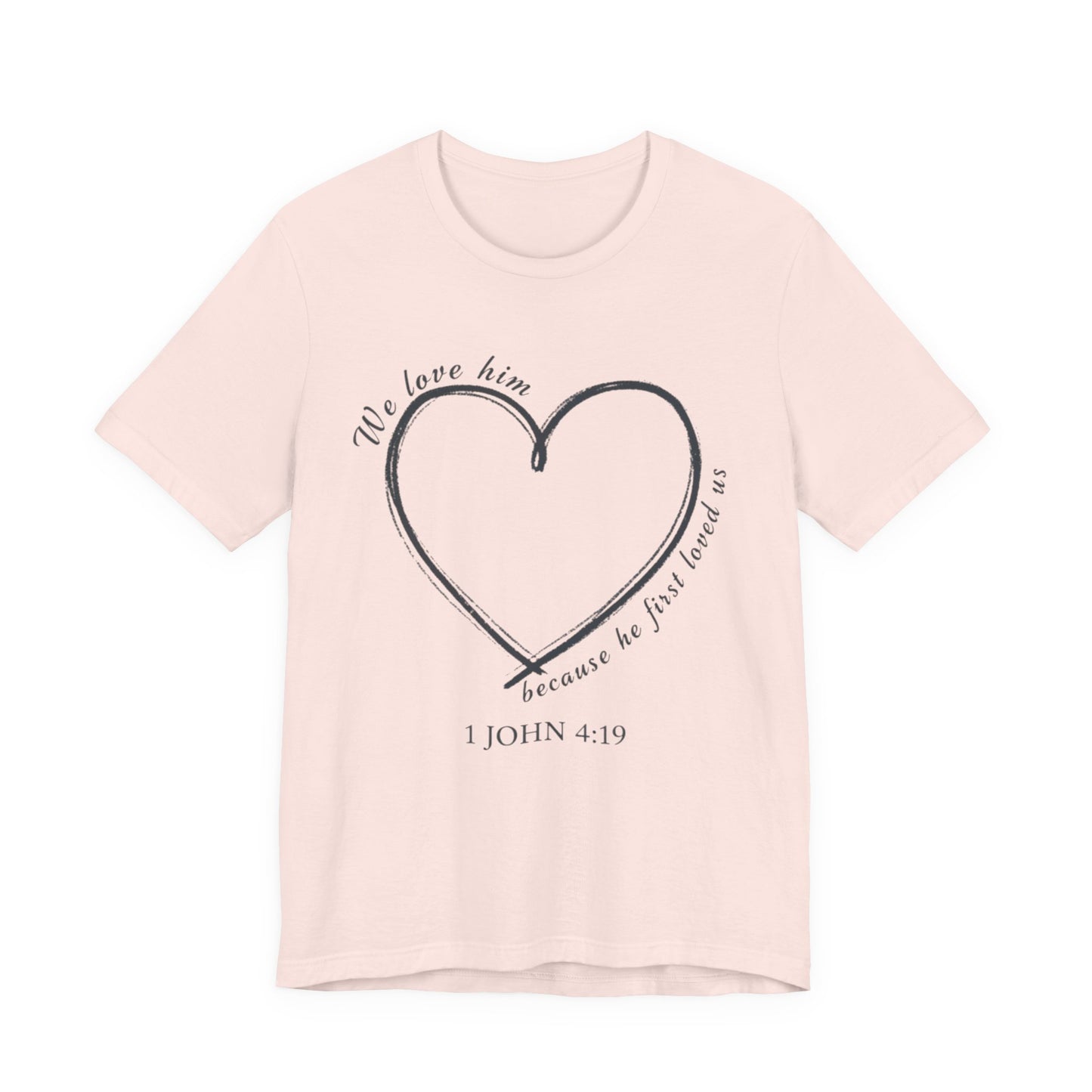 Heart T-shirt with scripture, Valentines Day or any Day