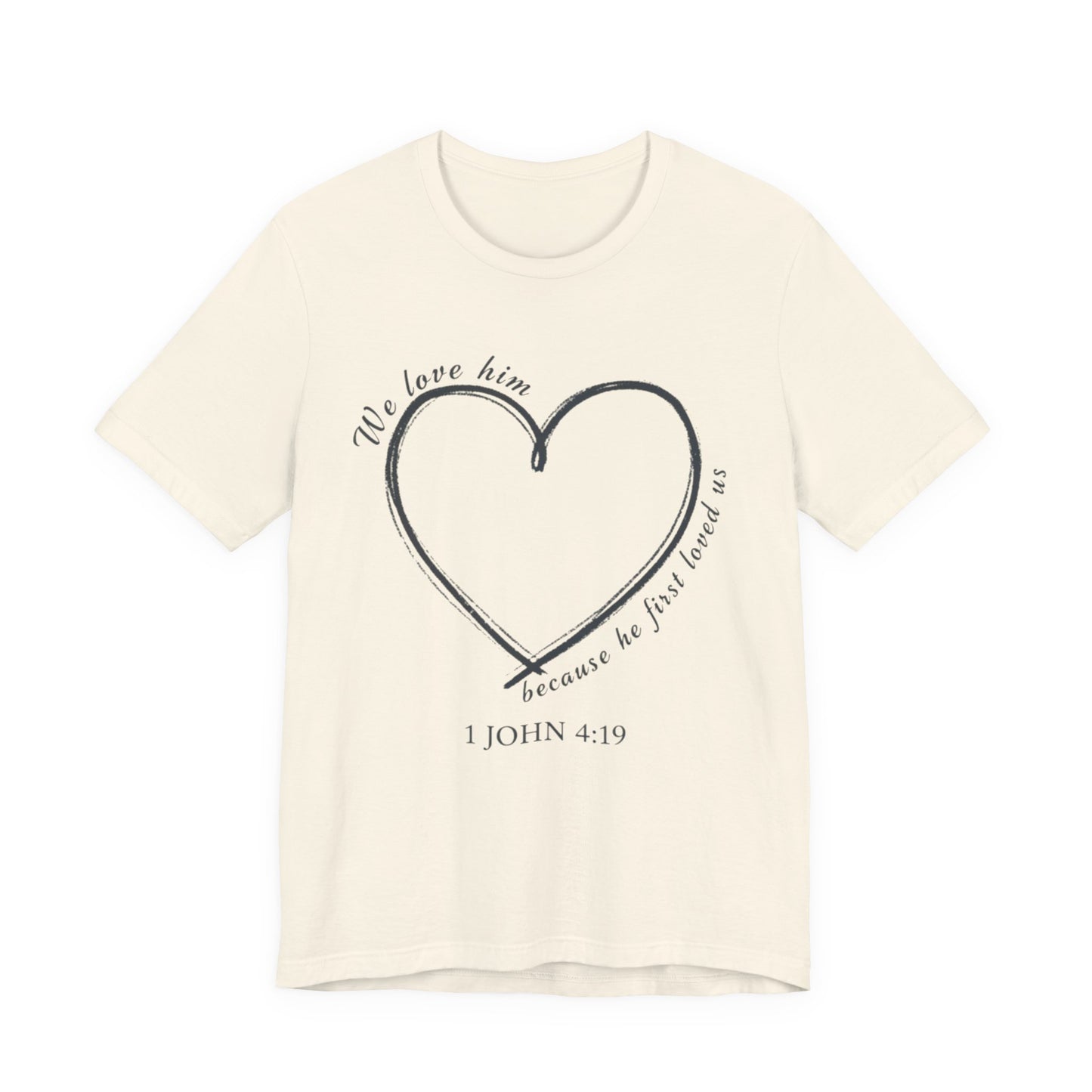 Heart T-shirt with scripture, Valentines Day or any Day
