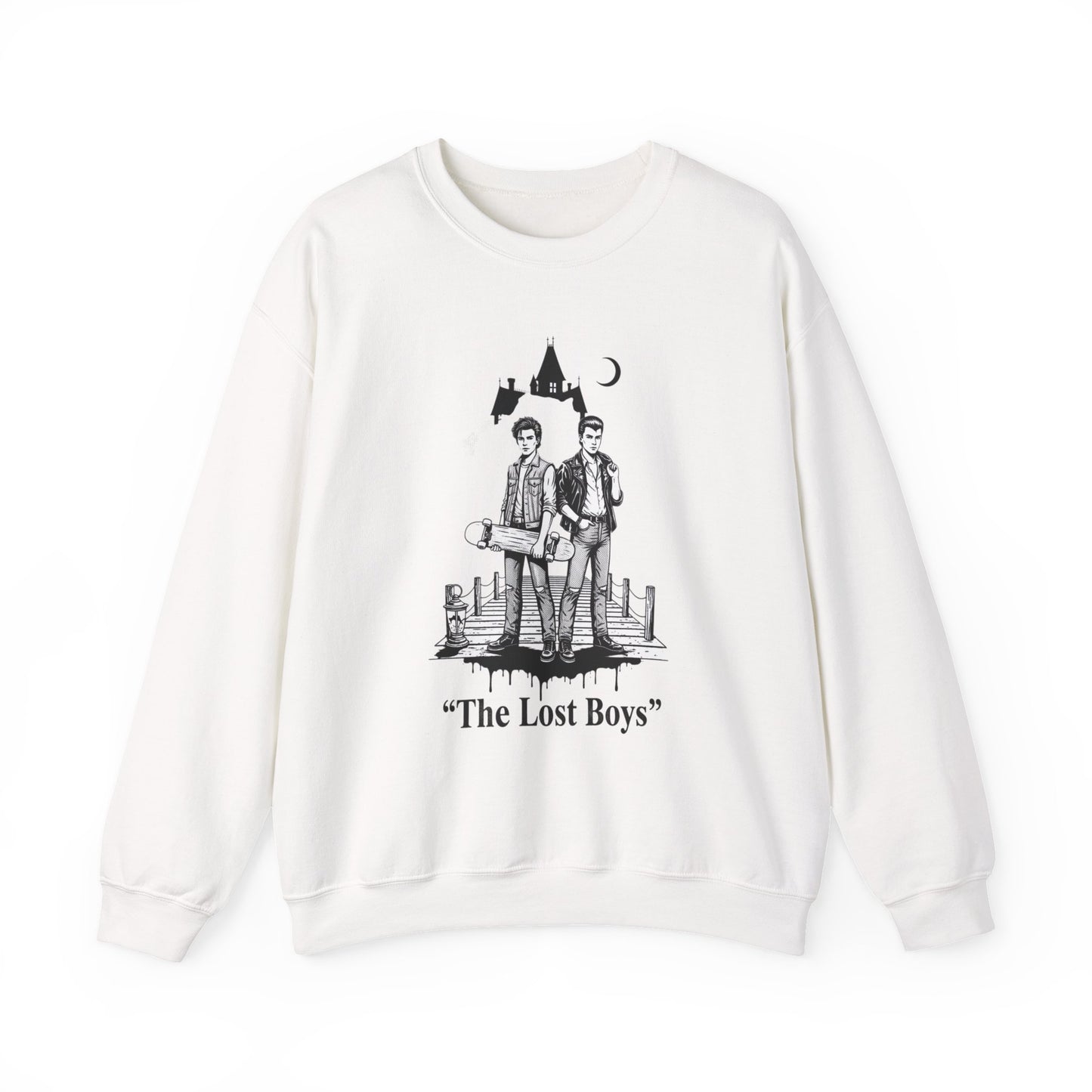 The Lost Boys sweatshirt | Vintage skate duo illustration