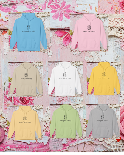 Messy Bun Energy Hoodie | Funny Messy Bun Sweatshirt Style