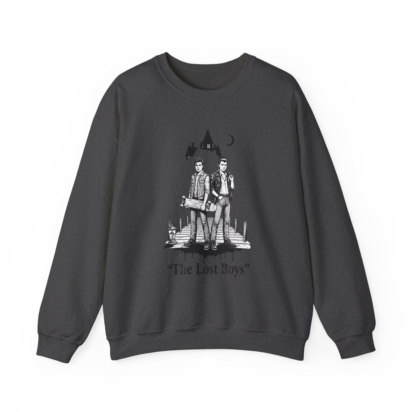 The Lost Boys sweatshirt | Vintage skate duo illustration