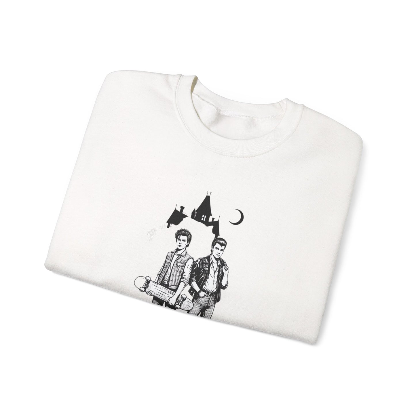 The Lost Boys sweatshirt | Vintage skate duo illustration