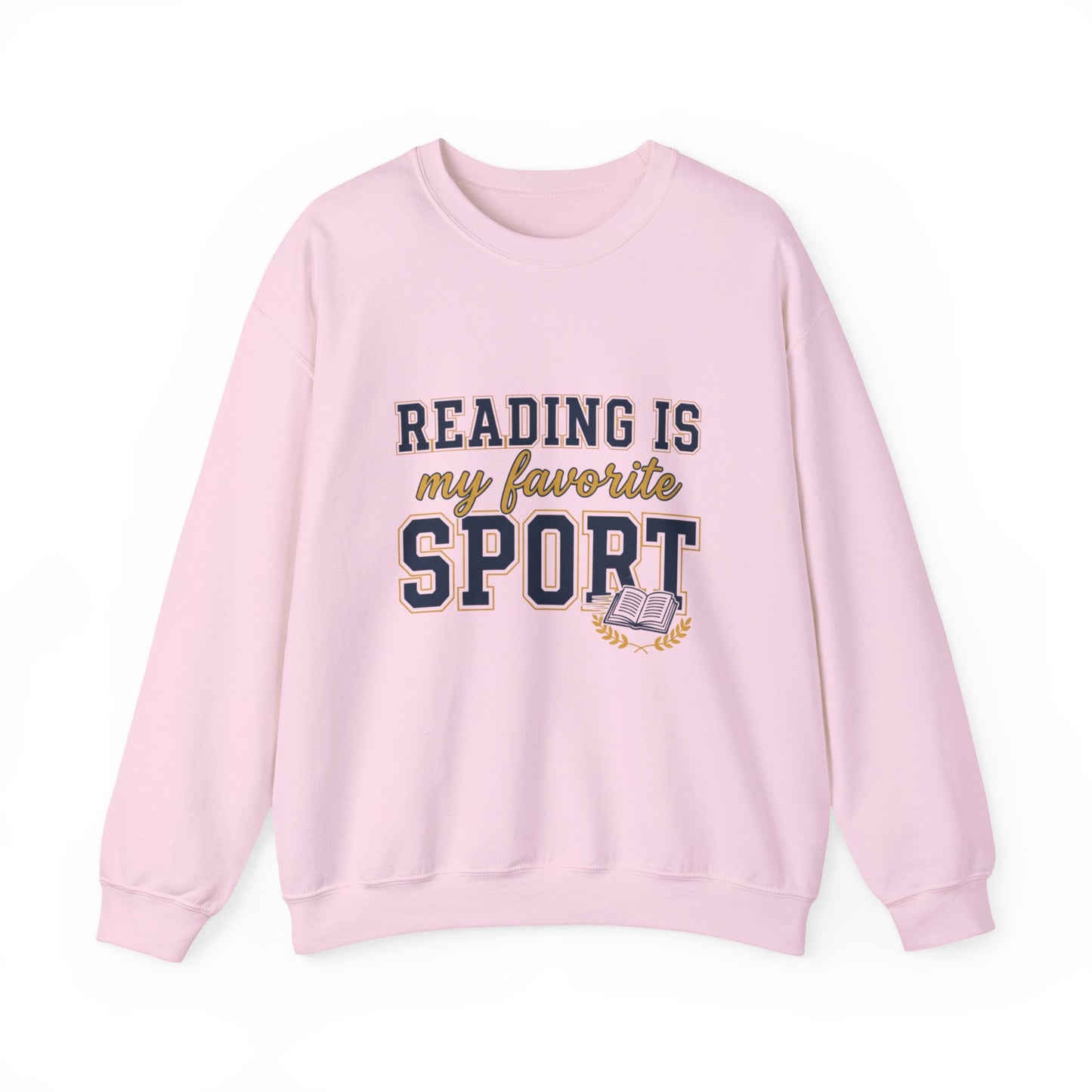 Reading Is My Favorite Sport Sweatshirt/ books, crewneck, cozy weather, reading, gifts for book lovers