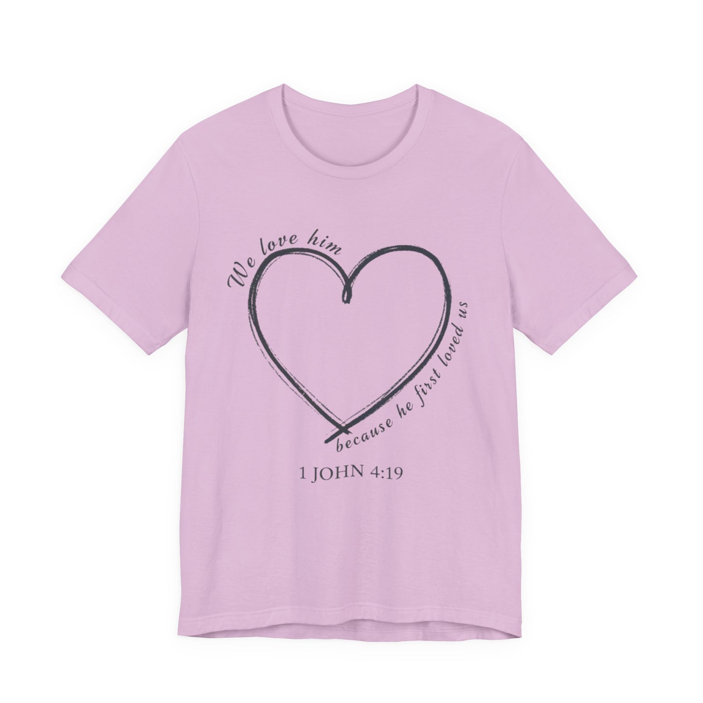Heart T-shirt with scripture, Valentines Day or any Day